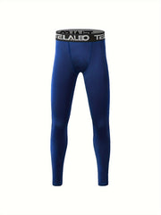 TELALEO Boy's Compression Leggings Quick Drying Active Pants