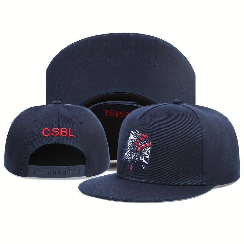 Indians Embroidered Men's Hip Hop Hat