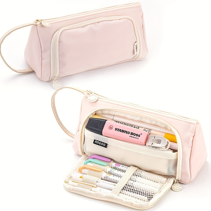 Multifunctional Pencil Case for Students, Middle High School Office Supplies