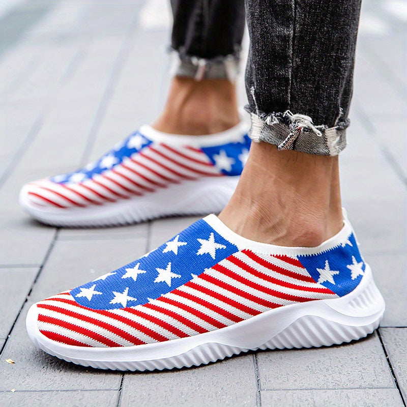 Men's Breathable Slip On Walking Shoes for Outdoor Activity
