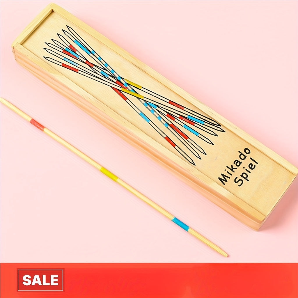 Wooden Gaming Sticks Puzzle Toy for Family Fun