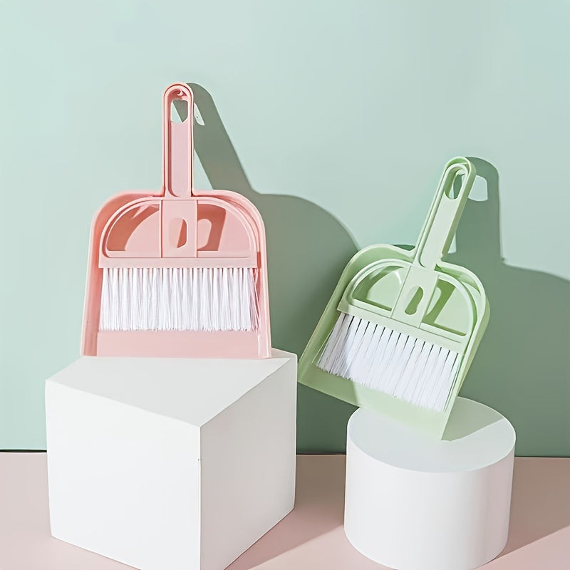 Mini Cleaning Brush & Dustpan Set for Table and Pets