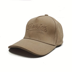 Adjustable Men's Peaked Cap With Letter Embroidery for Outdoor Activities