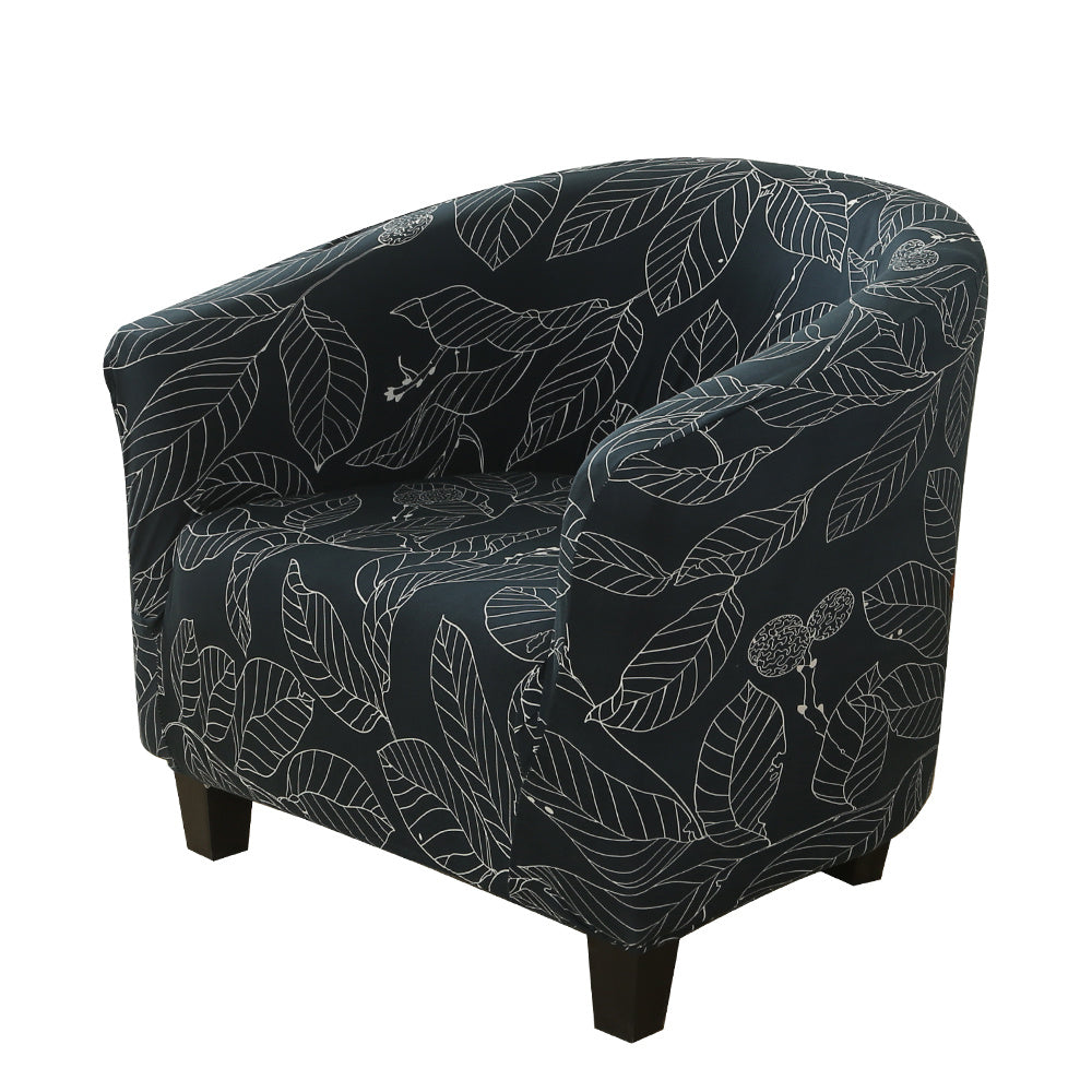 Stretch Barrel Chair Cover Spandex Armchair Slipcover
