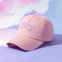 Solid Baseball Cap BABY GIRL Embroidery Sun Hat Casual Sports Hat