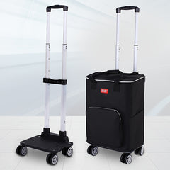 Insulated Picnic Bag with Tires - Large Capacity Oxford Fabric Cold Bag