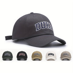 Embroidered Washed Baseball Cap Soft Top Outdoor Sunshade Hat
