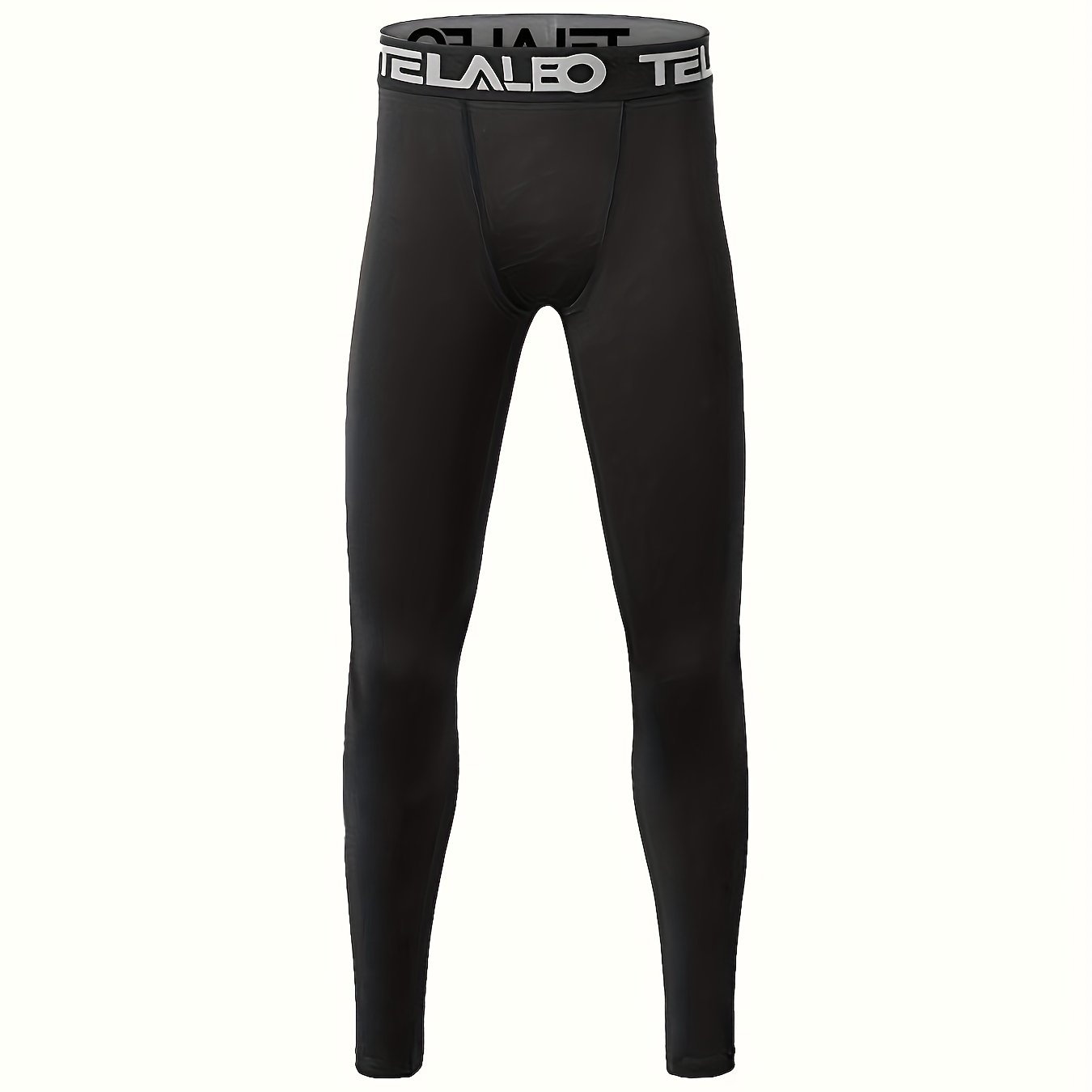 TELALEO Boy's Compression Leggings Quick Drying Active Pants