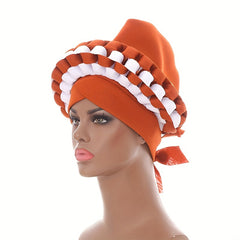 Brown Turbans For Women Headwraps Hood Cover Inner Hijab Cap