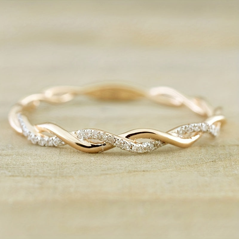Artificial Diamond Encrusted Ring, Men's Jewelry