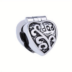 Four Leaf Clover Heart Sunflower Bead Clip Lock Charm for Bracelet