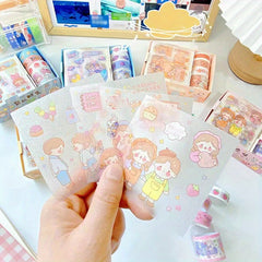 Hand Ledger Sticker Tape Stationery Children's DIY Set