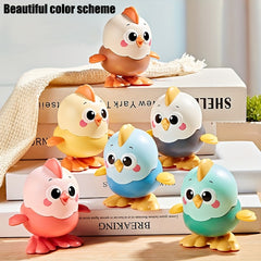 Clockwork Chicken Jumping Toy Manual Winding Jumping Doll