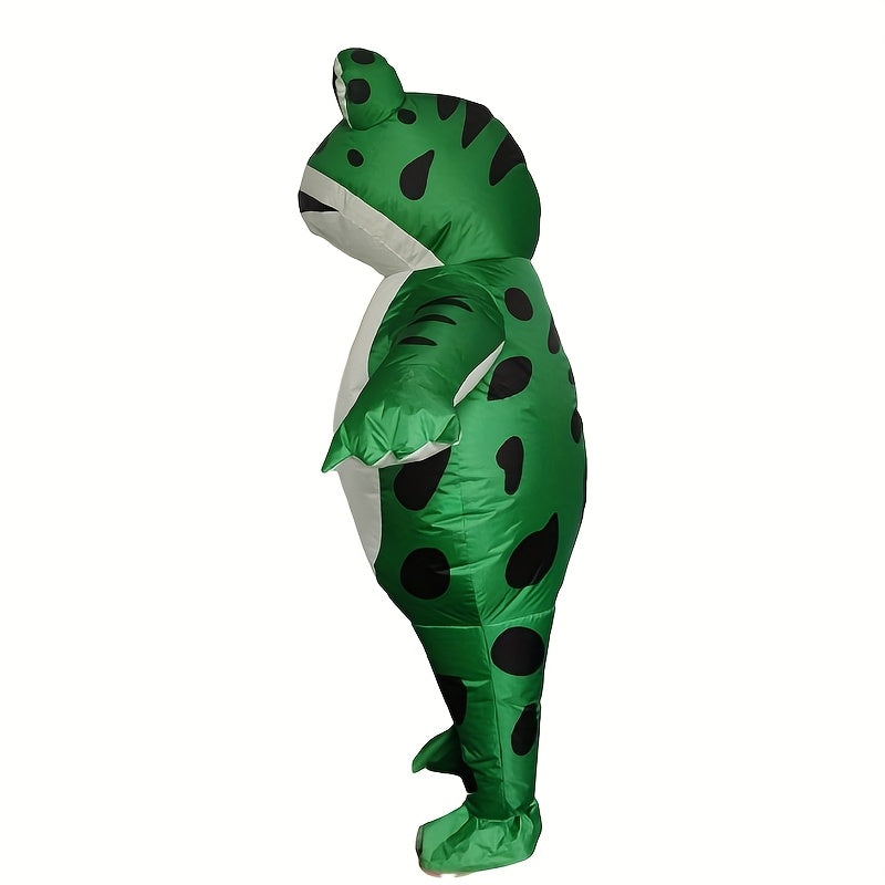 Festive Frog Inflatable Costume for Performance