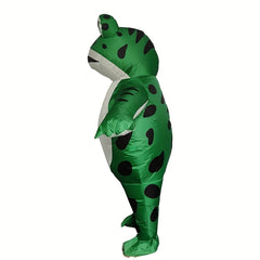 Festive Frog Inflatable Costume for Performance