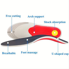 Orthopedic Arch Support Insole Gel Pad Flat Foot Women Men
