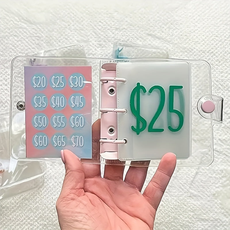 Savings Challenge Binder Envelope Budget Mini Cash Envelopes