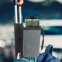 Travel Coffee Cup Organizer Bag Lightweight Storage Accessory