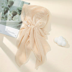 Crinkle Turban Cap Solid Head Wrap Elastic Hijab Lace Up Bonnet