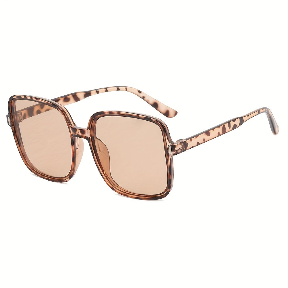 Rice Nail Square Frame Sunglasses