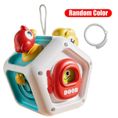 7-In-1 Sensory Development Cube Educational Toy for Fine Motor Skills