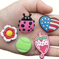 30pcs Cartoon Shoe Accessories PVC Clogs Charm Sandal Shoe Decoration