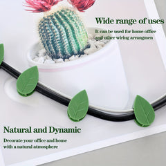 10pcs Plant Climbing Fixture Clips with 12pcs Adhesive Sticker