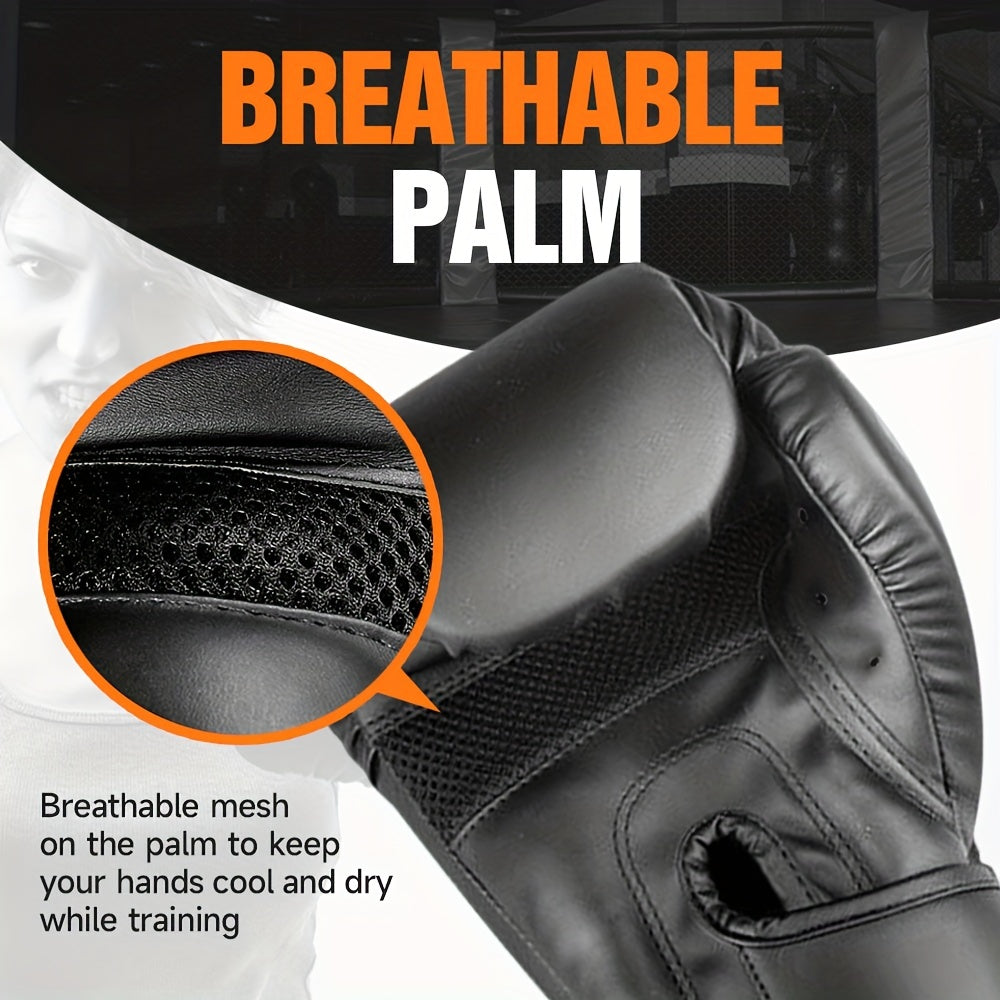 Unisex Boxing Training Gloves Kickboxing Sparring Punching