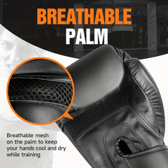 Unisex Boxing Training Gloves Kickboxing Sparring Punching