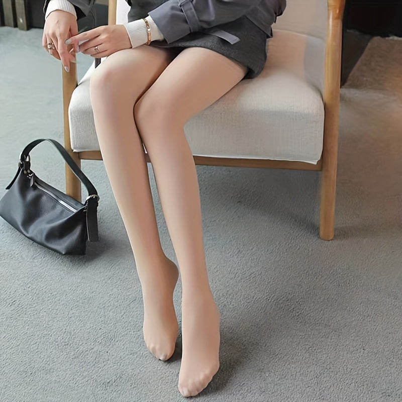 High Waist Slim Footed Pantyhose Women's Stockings