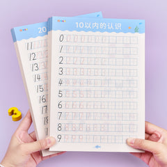 Pre K Math Workbook Set Age 3-6 Number Writing Counting Addition Subtraction