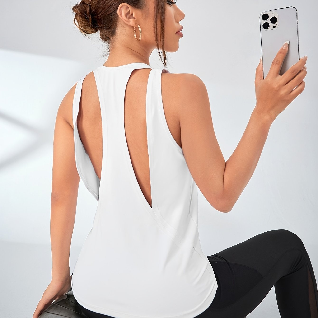Women's Quick Drying Mesh Sleeveless Yoga Vest