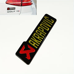 Waterproof Motorcycle Exhaust Pipe Sticker Decoration