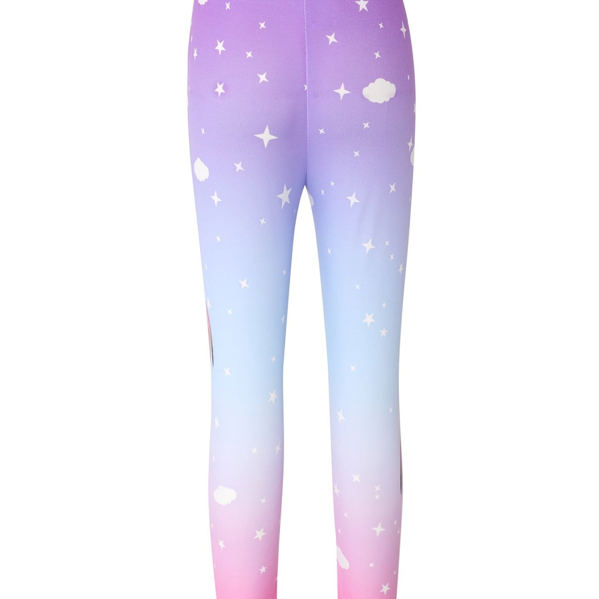 Kid Girl Unicorn Print Leggings