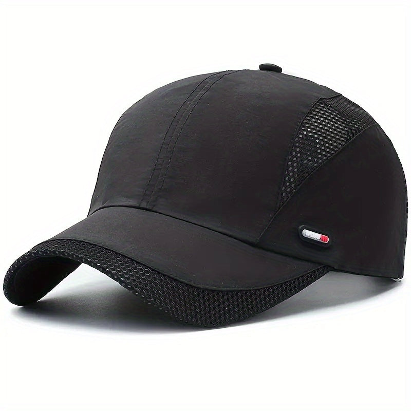 Quick Drying Baseball Cap Unisex Lightweight Waterproof Breathable Sports Cap