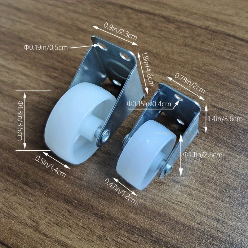 4pcs Universal Wheels Flower Holder Small Stroller Casters Industrial Casters
