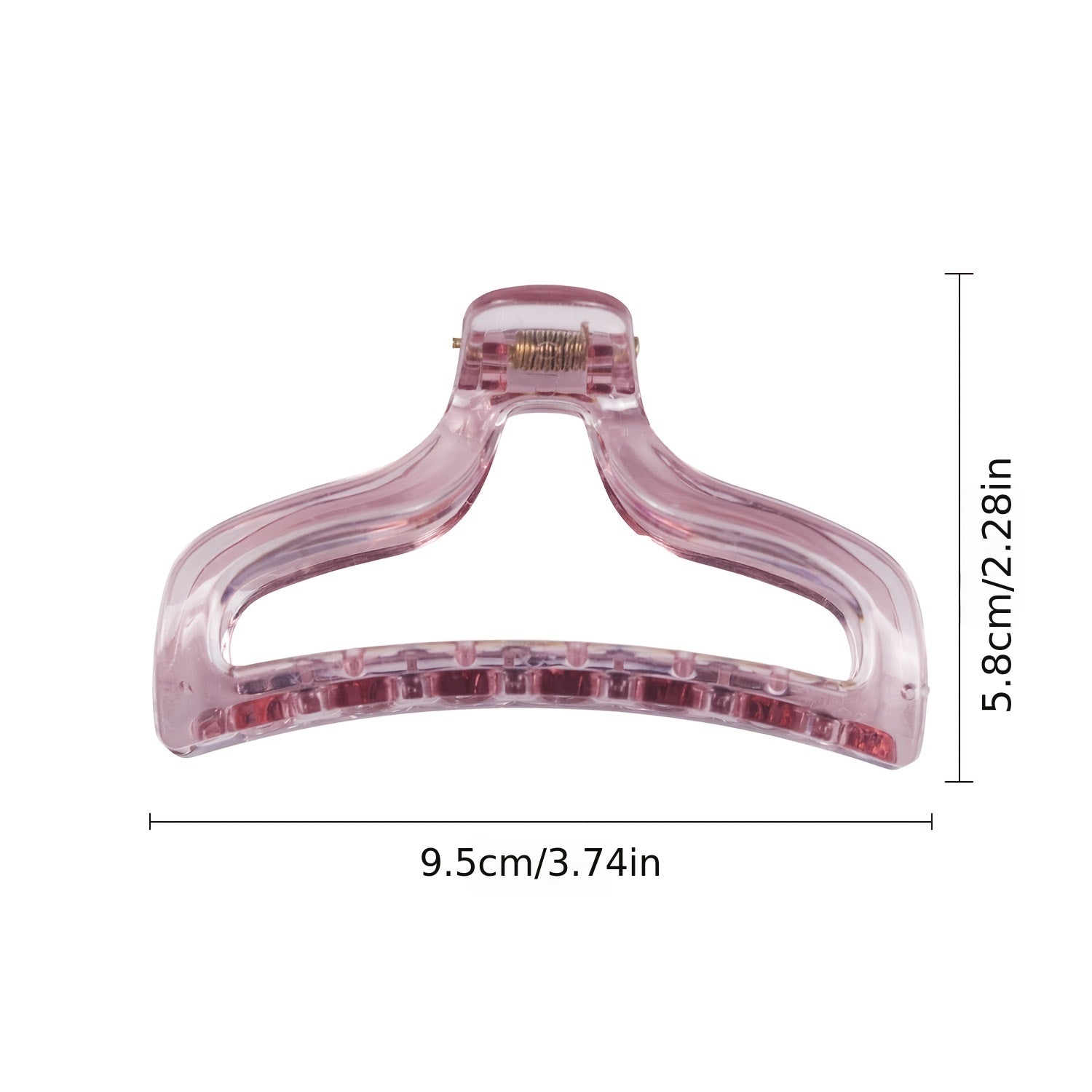 Acrylic Big Hair Claw Clips Strong Hold for Thick Hair
