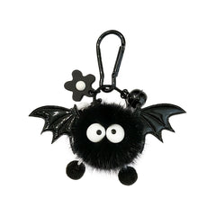 Little Devil Keychain Plush Doll Bat Keychain Halloween Accessories