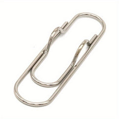 2pcs Portable Desk Accessories Pen Holder Paperclip Stationary Pencil Clips