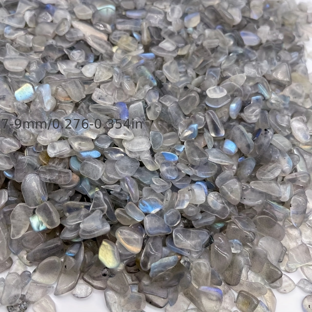 Natural Labradorite Chips Crystal Crushed Stones Healing Quartz