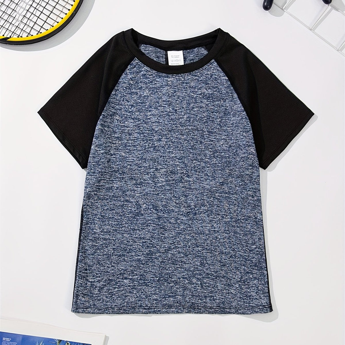 Women's Raglan T Shirt for Sports Top, Slim Fit