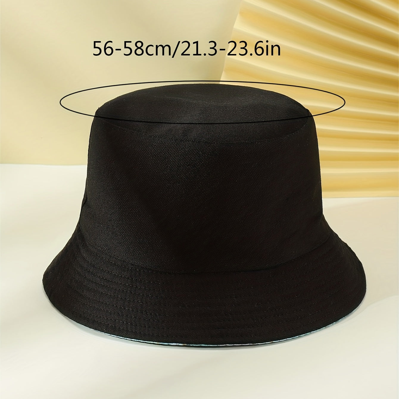 Colorful Butterfly Print Bucket Hat Reversible Cartoon Fisherman Cap