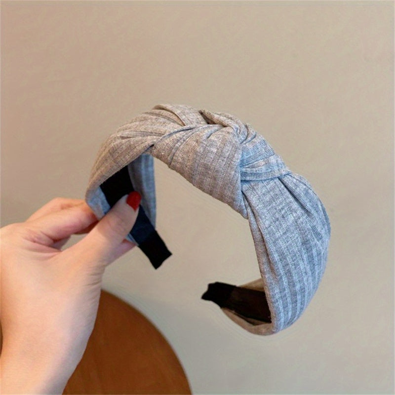 Colourful Bowknot Headband Wide Hair Hoop for Women Girls