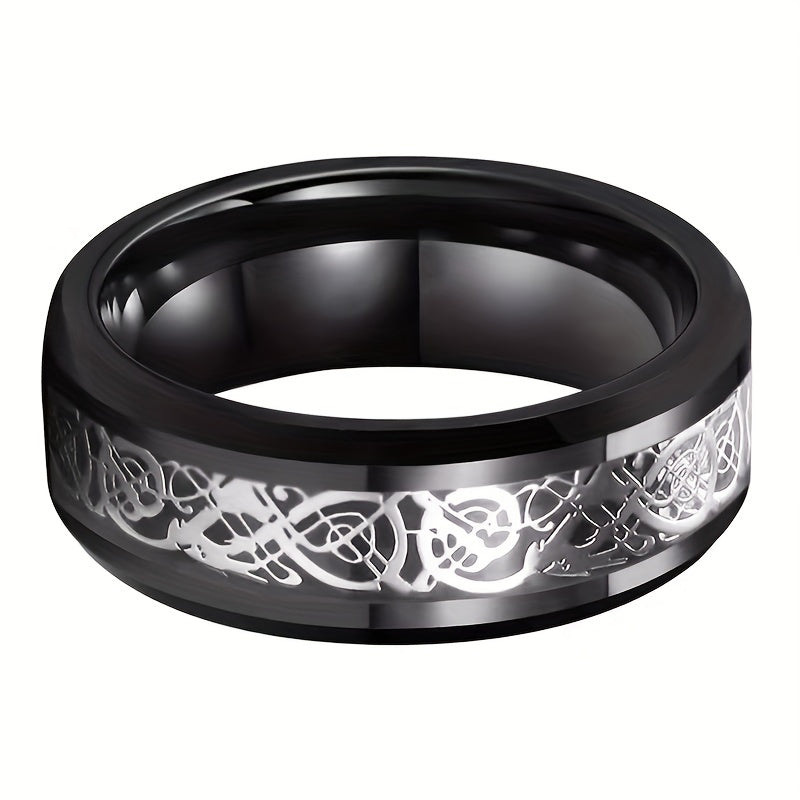 Dragon Pattern Ring For Men And Women