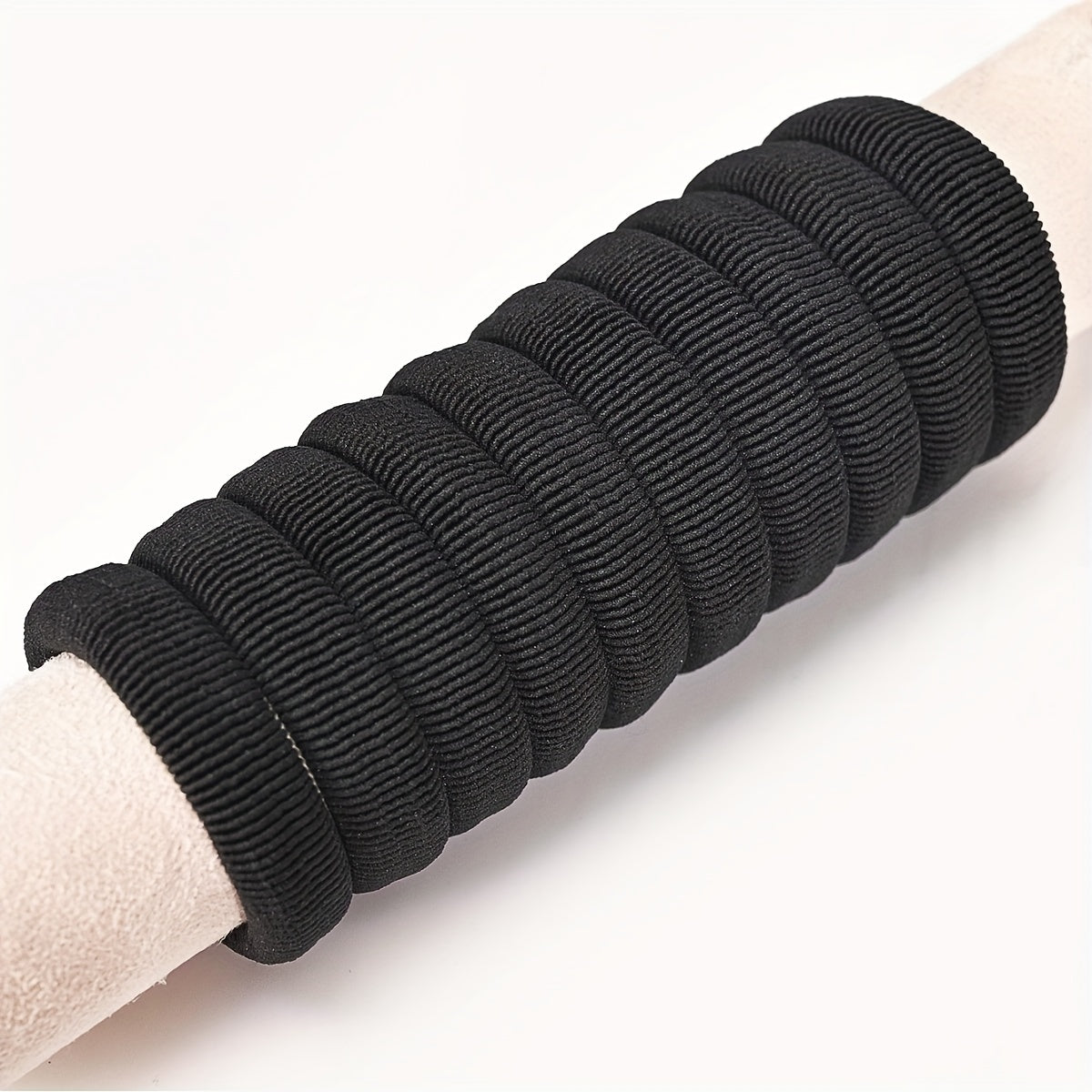 10pcs Elastic Hair Tie Thick Hair Rope Seamless Hair Ring Ponytail Holder
