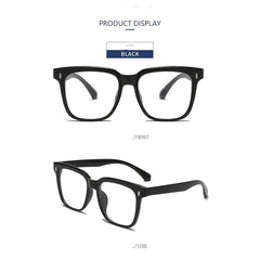Anti Light Metal Hinge Glasses Frame Unisex Square Frame Glasses Frame