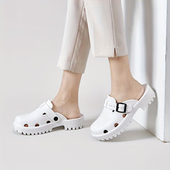 Women's Closed Toe Arch Support Summer Clogs Garden Shoes