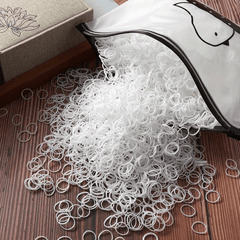 1000pcs Children's Rubber Bands Hair Tie Accessory