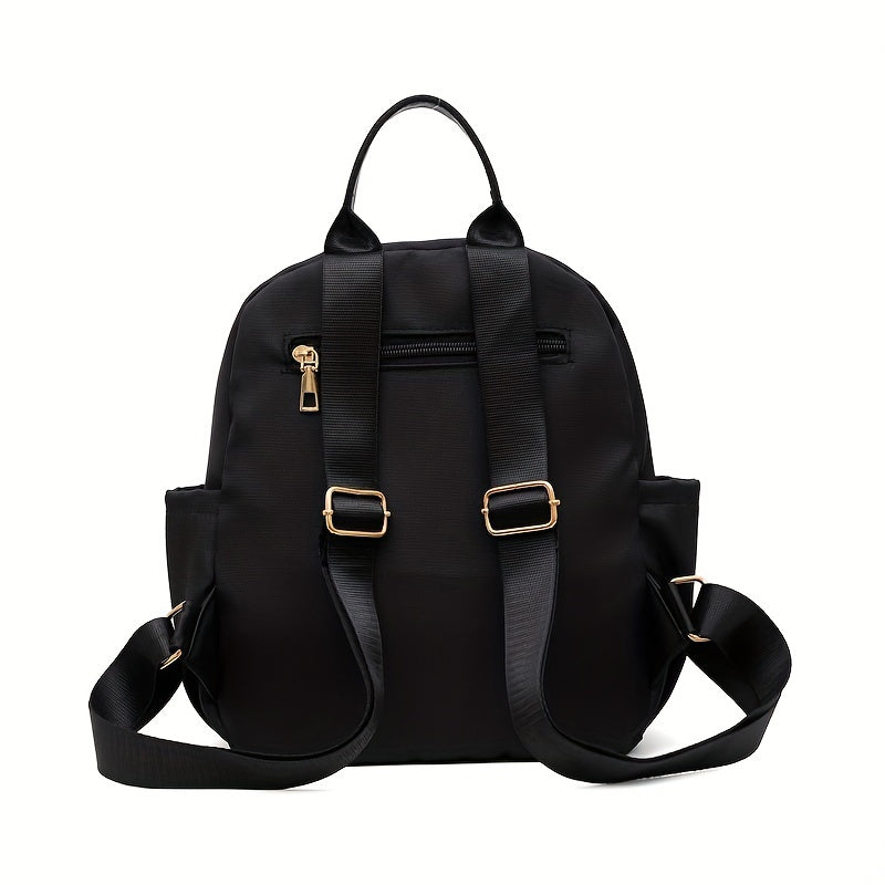 Nylon Backpack Purse Preppy School Bag Casual Travel Daypack For Girls