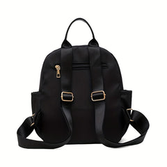 Nylon Backpack Purse Preppy School Bag Casual Travel Daypack For Girls